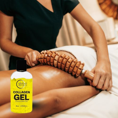 Gel Conductor de Colágeno By Synergy - Restaura la Vitalidad de la Piel - (Collagen Gel) 8oz/246 ml