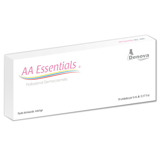 AA Essential By Denova - Grasa Localizada y Remodelación Corporal - 10 Amp x 5ml