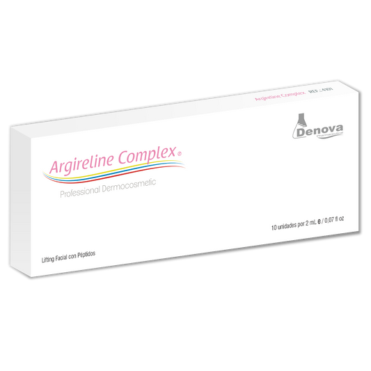 Argireline Complex By Denova - Serum facial hidratante, antiedad y antiarrugas - 10Amp x 2ml