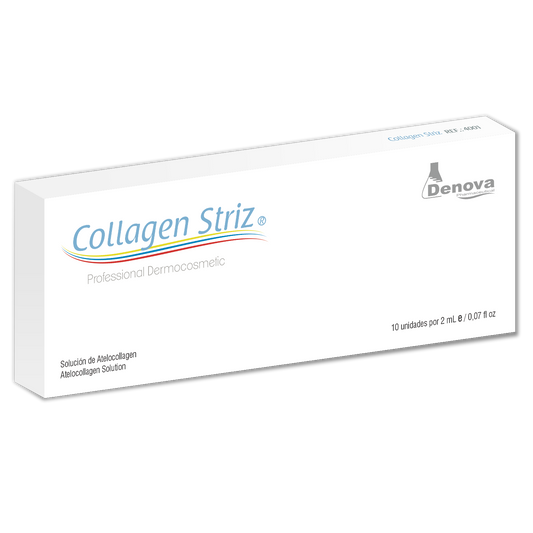 Collagen Striz (Antes Muscle Striz) By Denova Crecimiento, estimulación y tonificación de los glúteos - 10Amp x 2ml