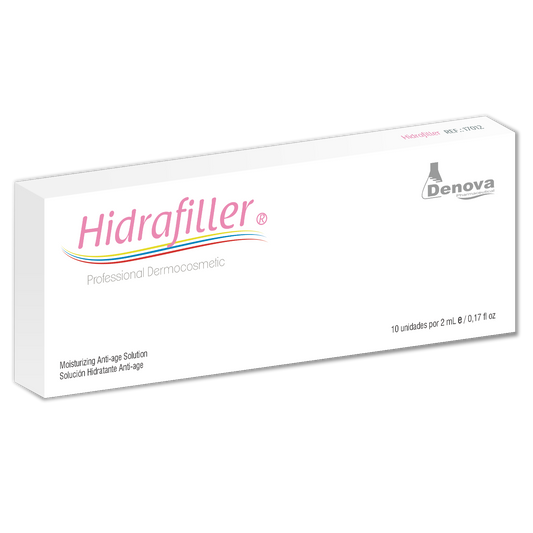 Hidrafiller By Denova Hidratante Anti-age con Ácido Hialurónico 2% - 10Amp x 2ml