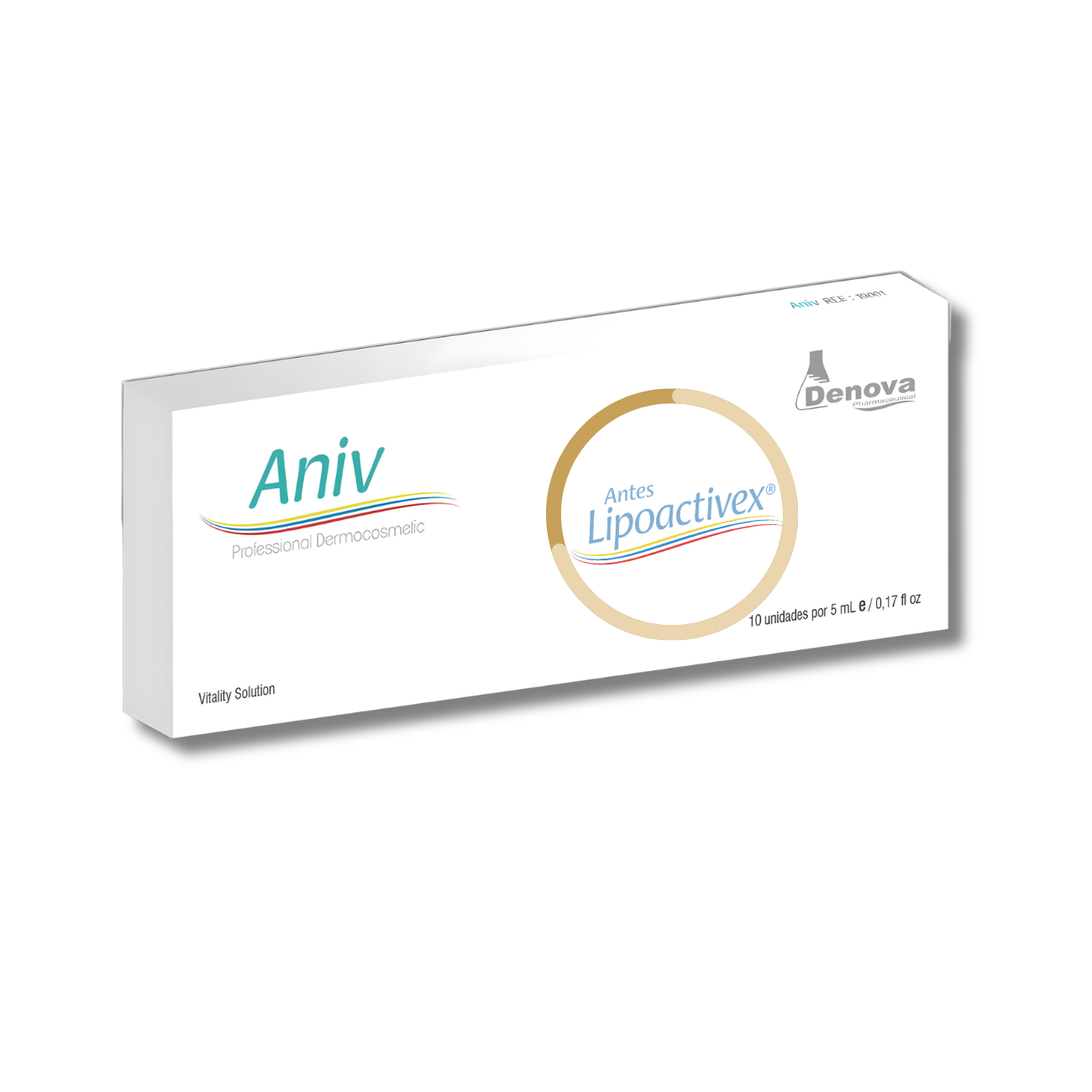 LipoActivex (AHORA ANIV) Reductor Corporal - Alcachofa, L-Carnitina, Silicio Orgánico, Fosfatidilcolina - 10Amp x 5 ml