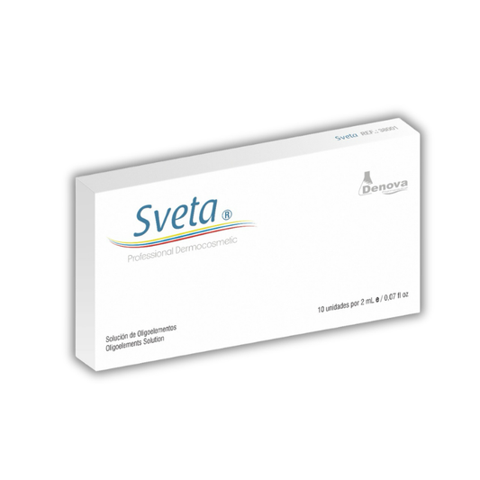 SVETA antes Oligoreduction - Complejo Regulador de Peso de Minerales Traza y Ácido Tióctico - 10Amp x 2ml